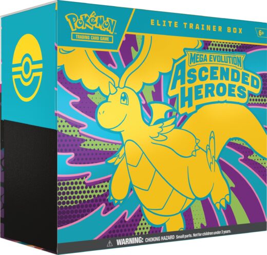 Pokemon TCG: Mega Evolution Ascended Heroes Elite Trainer Box ETB Dragonite